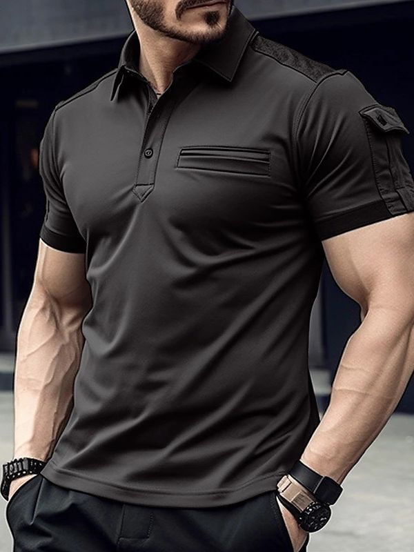 Herren Sport-Polo mit innovativer Feuchtigkeitstransport-Technologie Echoarchiv