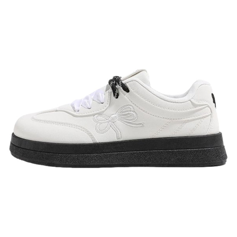 Damen Komfortable Sneakers mit verspieltem Schleifen-Design Echo Archiv