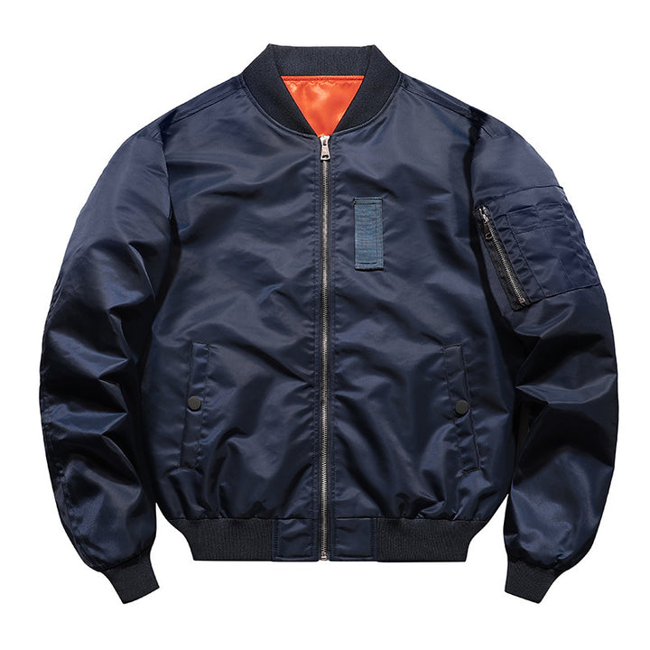 Herren Leichte Flieger-Bomberjacke mit wasserabweisender Shell und Kontrastfutter Echo Archiv