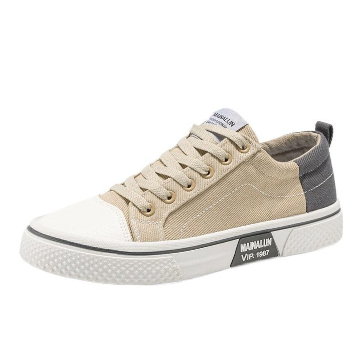 Herren Sportliche Sneakers mit kontrastierenden Einsätzen Echoarchiv