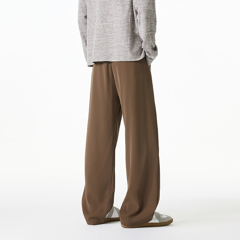 Damen Weiche Bundfalten-Hose mit elastischem Komfortbund und weitem Bein Echo Archiv