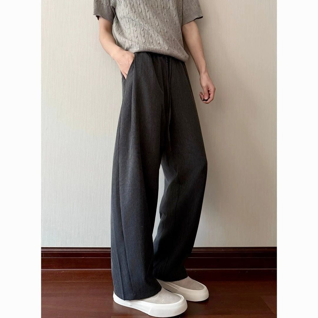 Damen Elegante und bequeme Lockere Stoffhose Echo Archiv