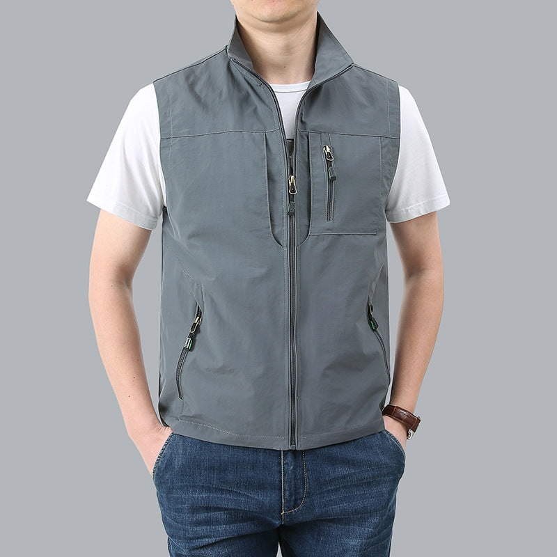 Herren Multifunktionale Outdoor-Weste Echo Archiv