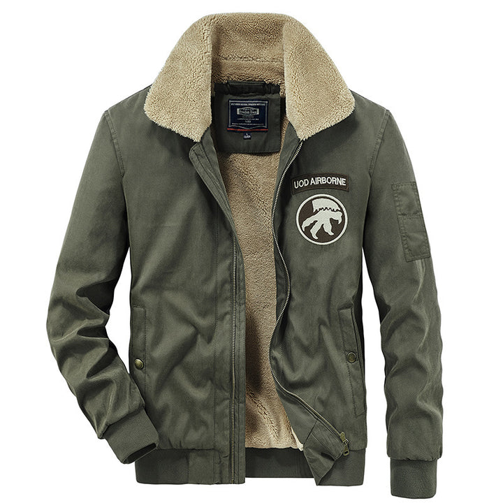Herren Übergangsjacke mit wärmendem Sherpa-Futter Echoarchiv