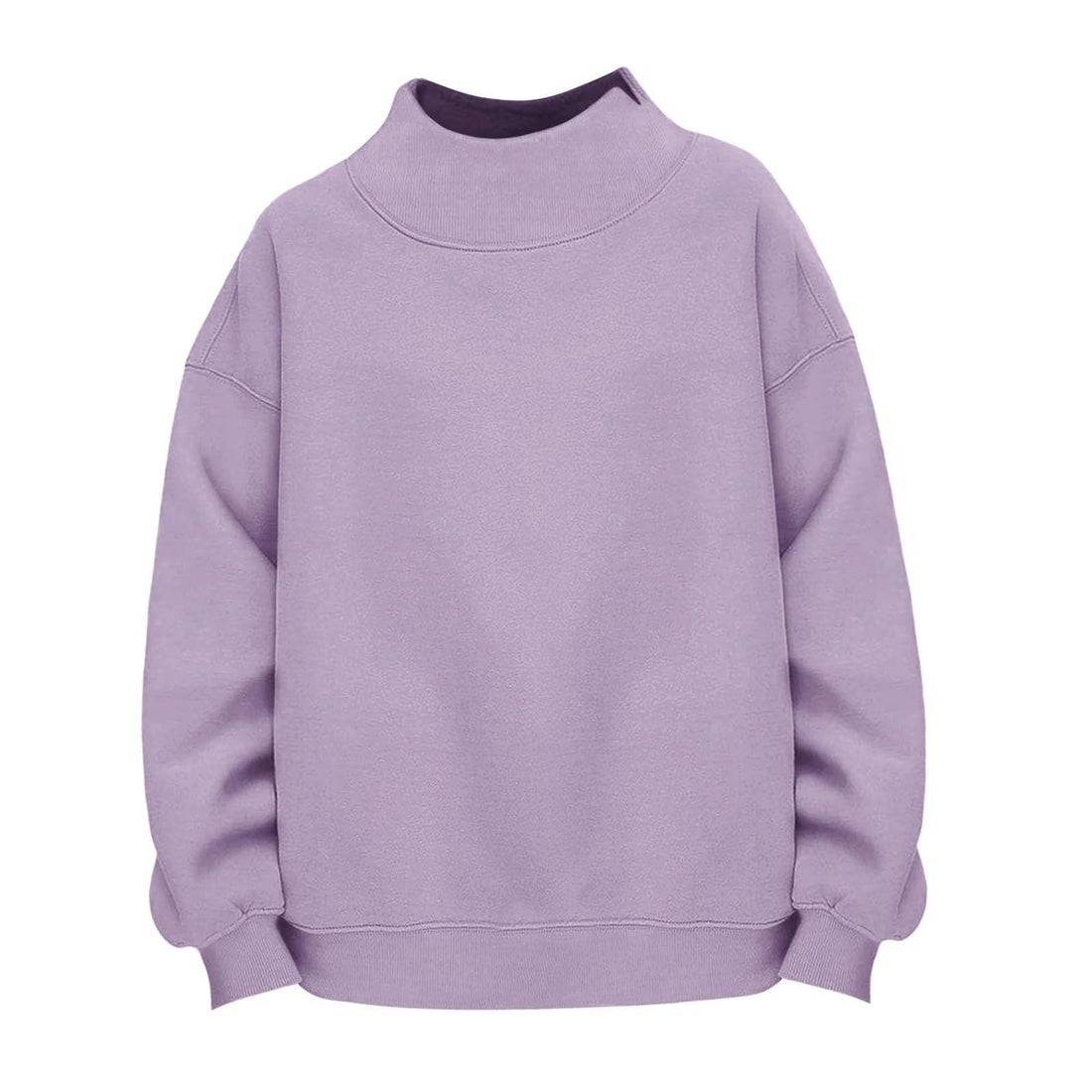 Damen Lässiges Funnel-Neck Sweatshirt im Oversize‑Schnitt mit überschnittener Schulter Echo Archiv