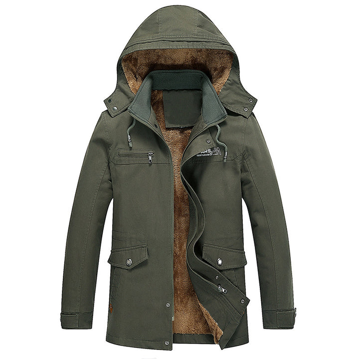 Herren modische Outdoor-Jacke mit warmem Futter Echoarchiv