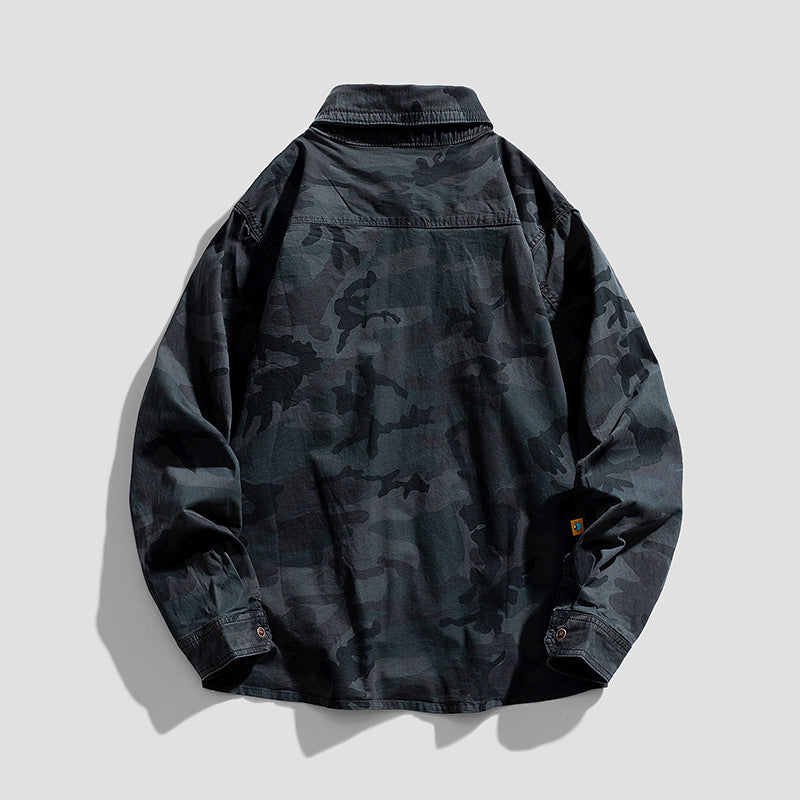 Herren camouflierte Utility-Hemdjacke Echoarchiv