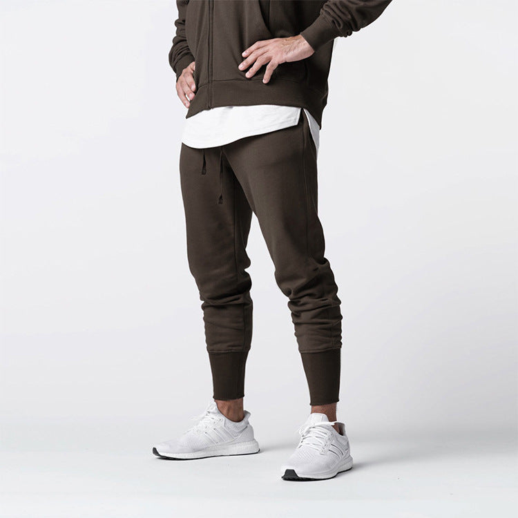 Herren Sportliche Jogginghose mit Slim-Fit und elastischem Bund Echoarchiv