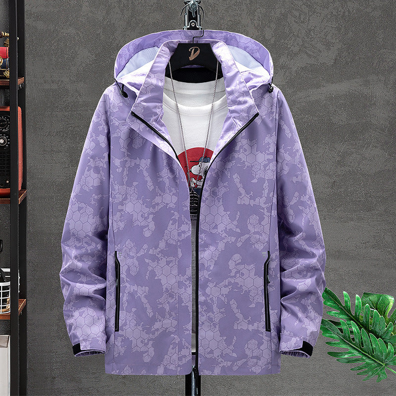 Herren Technische Windjacke Echo Archiv
