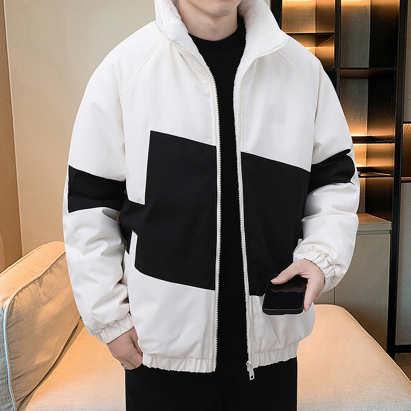 Herren lässige Freizeitjacke mit auffälligem Design Echoarchiv