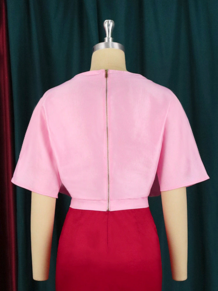 Damen Abendkleid mit voluminösen Puffärmeln und figurbetonter Silhouette Echo Archiv
