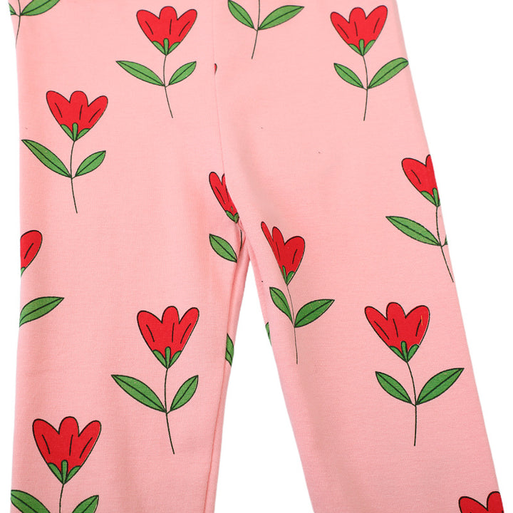Mädchen Leggings mit verspieltem Blumenmuster Echo Archiv