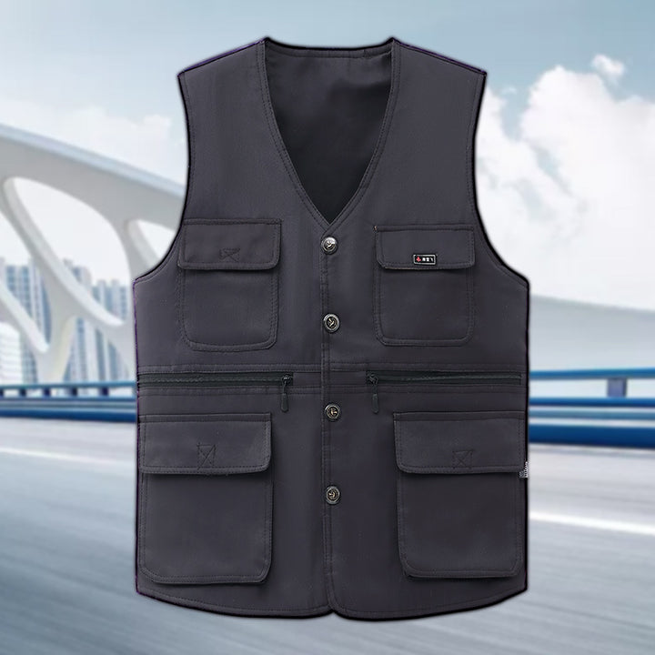 Herren multifunktionale Outdoor-Weste Echoarchiv