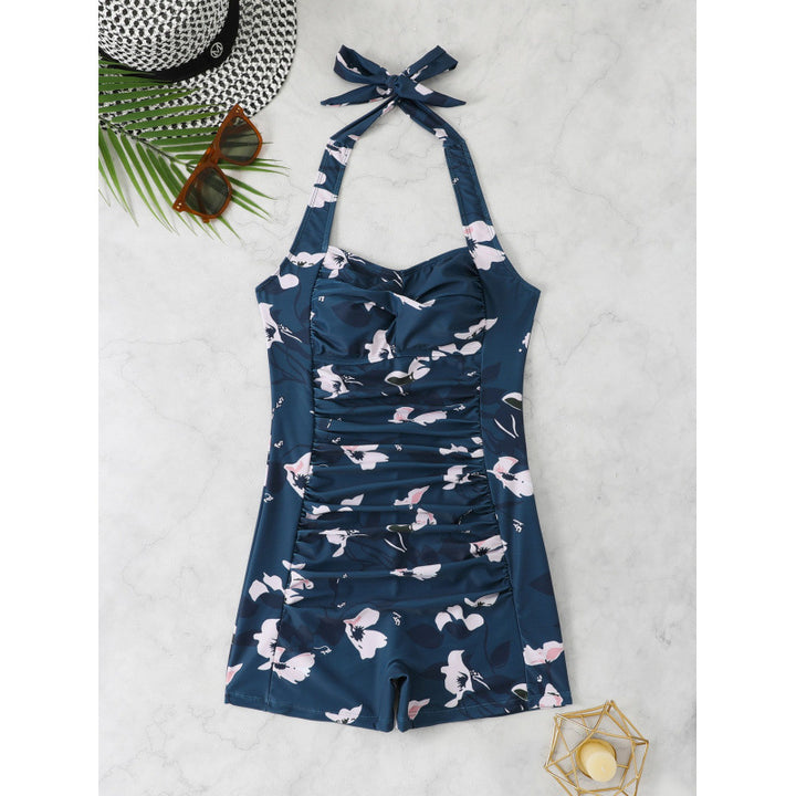 Damen Eleganter Einteiler mit verstellbaren Trägern Echo Archiv