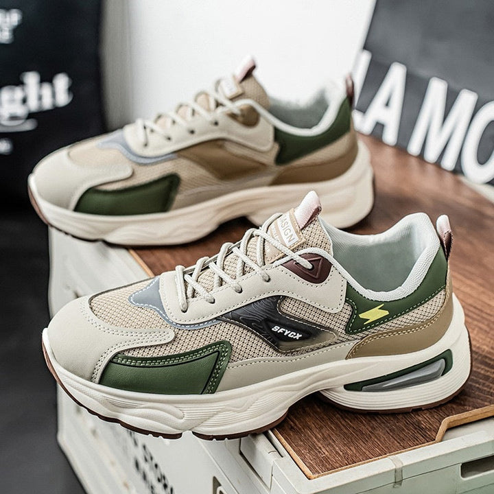 Damen Sportliche Sneakers mit atmungsaktiver Mesh-Konstruktion und rutschfester Laufsohle Echo Archiv