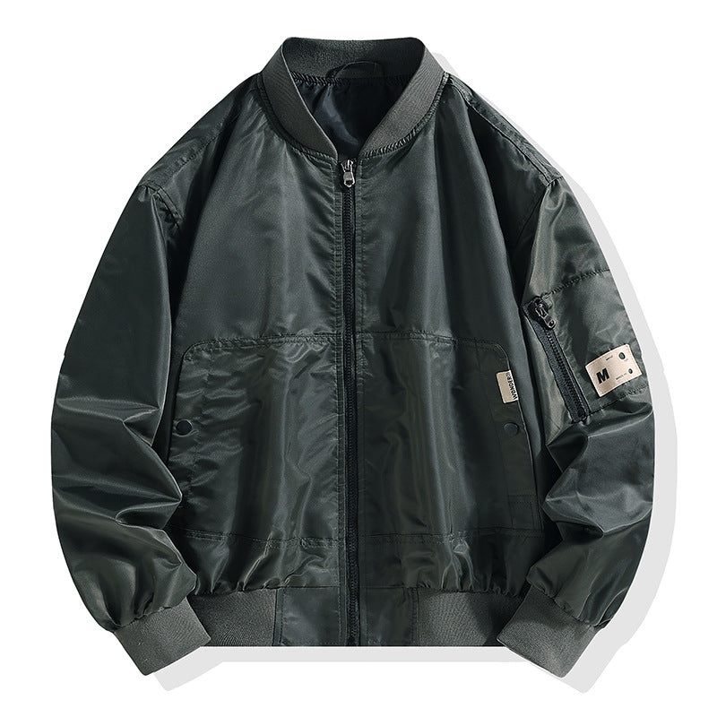 Herren Sportliche Leichte Bomberjacke Echo Archiv