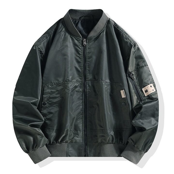 Herren Sportliche Leichte Bomberjacke Echo Archiv
