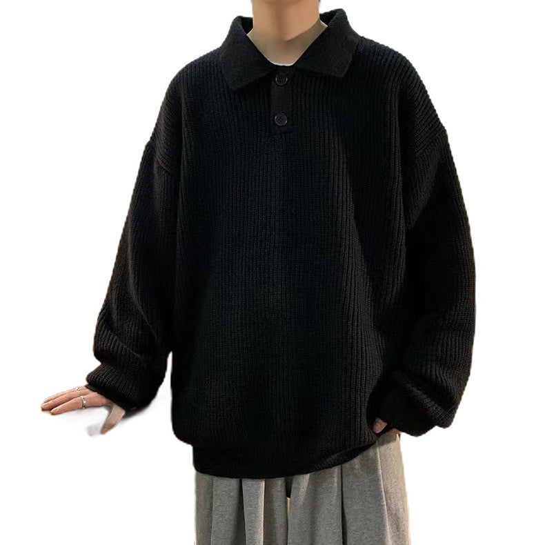 Damen Bequemer Grobstrickpullover mit Kragen Echo Archiv