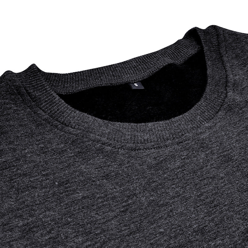 Herren Bequemer Rundhals Sweatshirt Echoarchiv