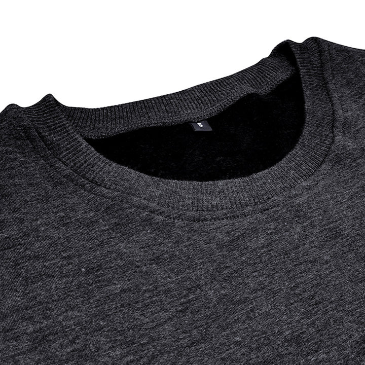 Herren Bequemer Rundhals Sweatshirt Echoarchiv