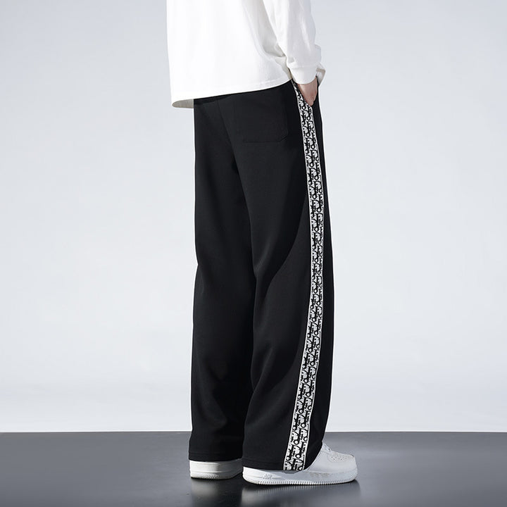 Damen Extraweite Lounge-Sweathose mit seitlichem Logoband und Komfortbund Echo Archiv