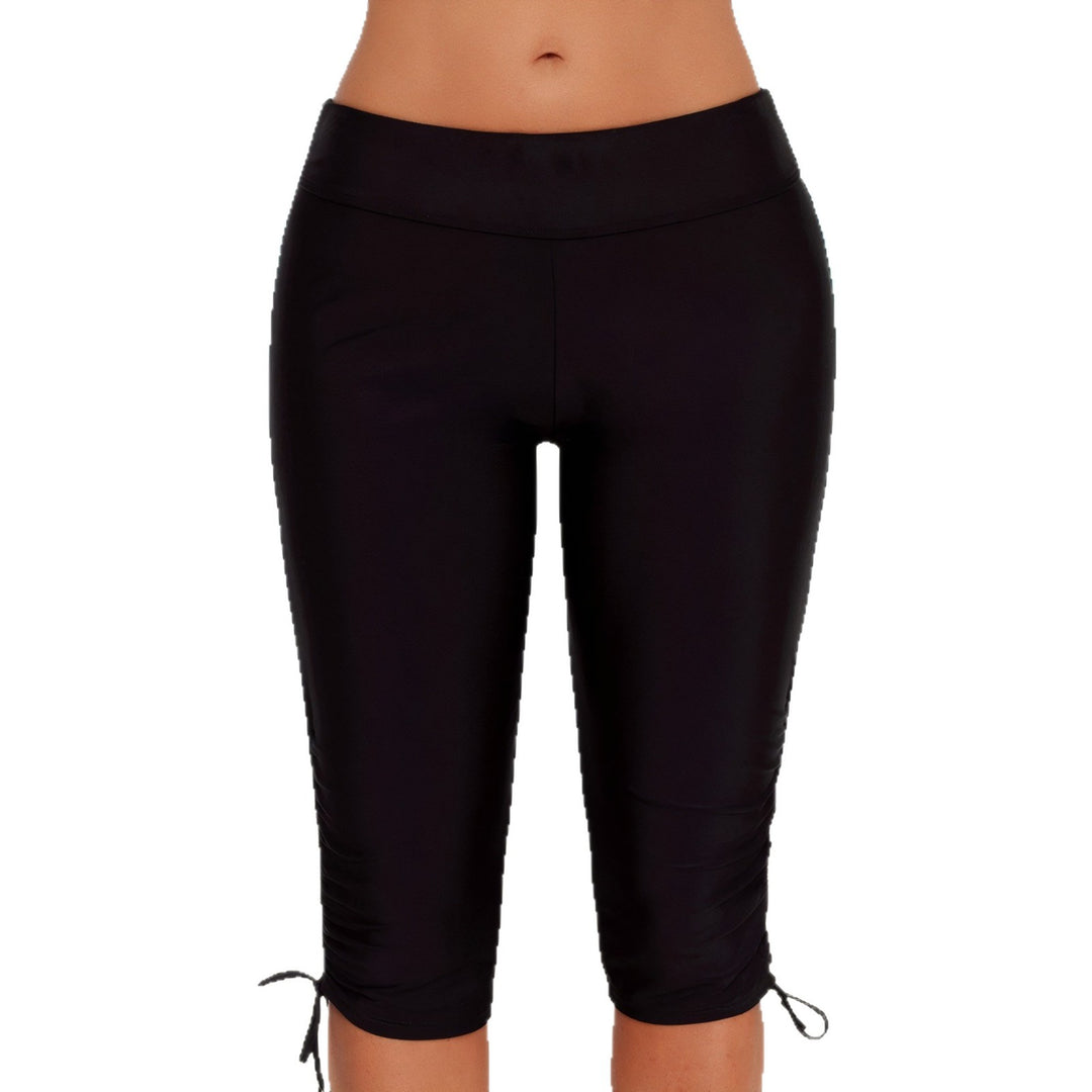 Damen Praktische Kapri-Hosen mit Schnürdetails Echo Archiv