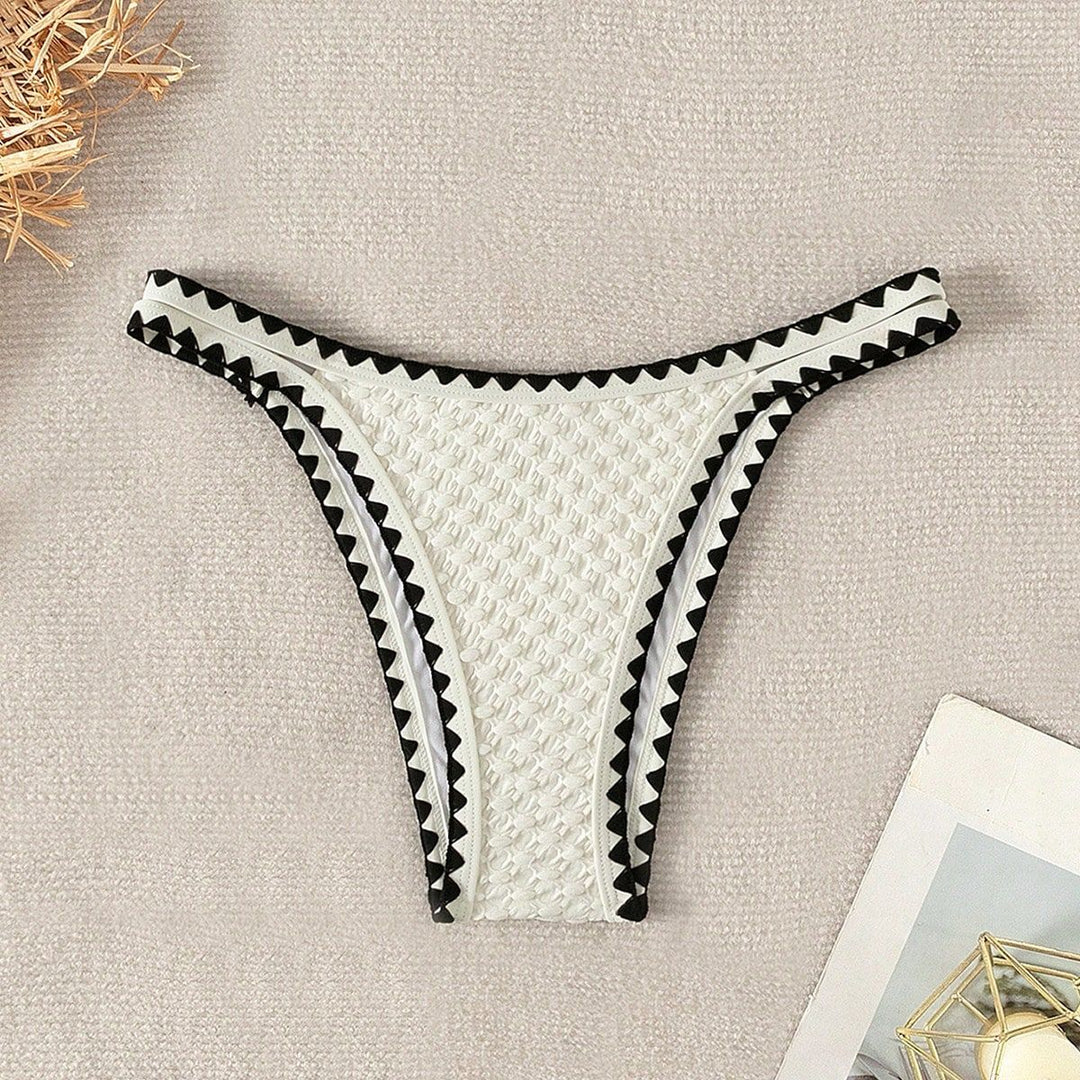 Damen Triangel-Bikini mit strukturiertem Material Echo Archiv