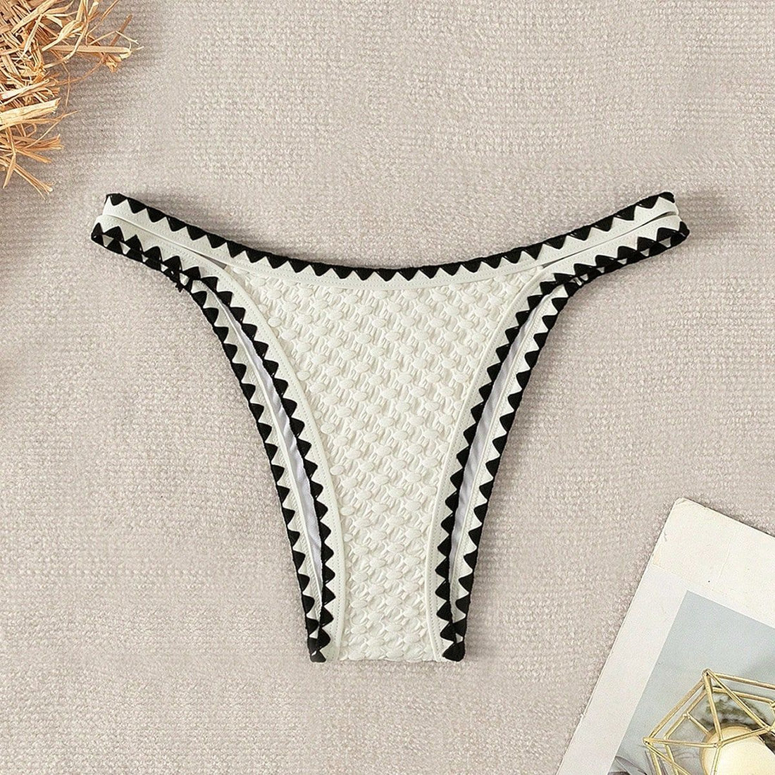 Damen Triangel-Bikini mit strukturiertem Material – Maréssa