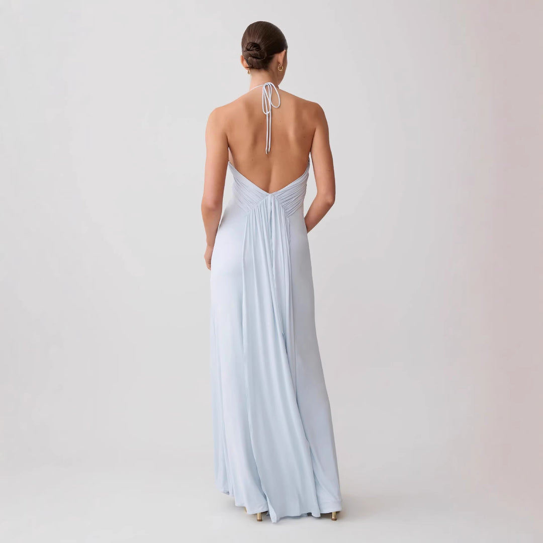 Damen Maxikleid mit raffinierter Drapierung Echo Archiv