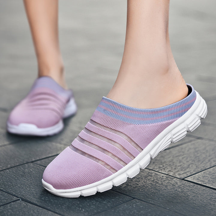 Unisex nan leichte Strick-Mule mit konturierter Komfortsohle und flexibler Profillaufsohle Echo Archiv