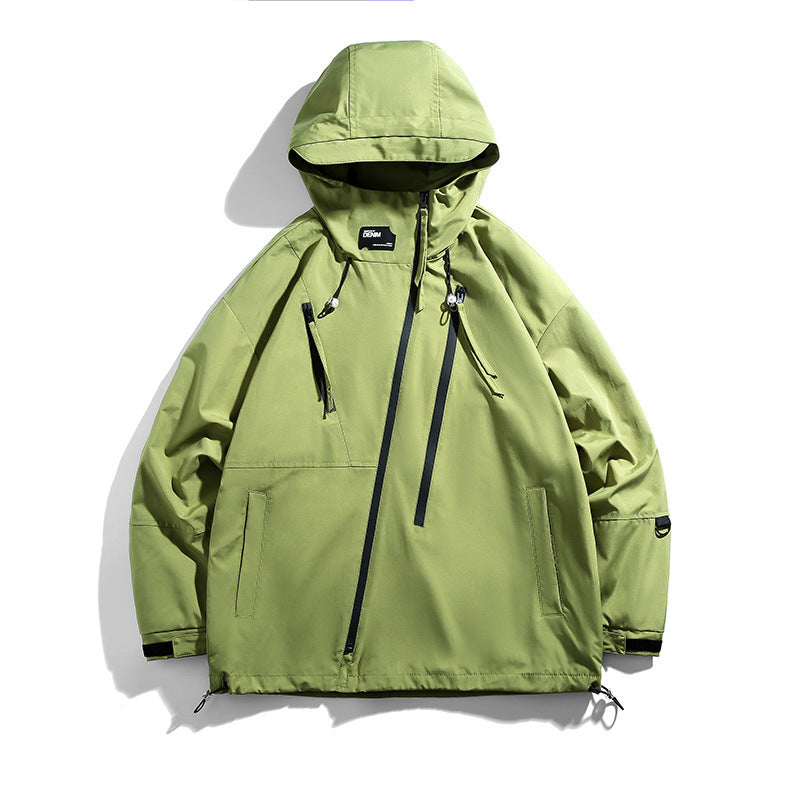 Herren Funktionsjacke mit vielseitigen Taschen und wasserdichtem Design Echoarchiv