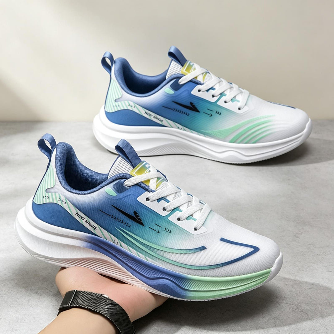 Herren Leichte Laufschuhe mit Atmungsaktivem Obermaterial Echoarchiv
