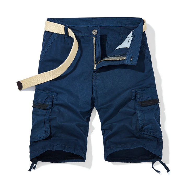 Herren Cargoshorts mit vielseitigen Seitentaschen und verstellbarem Gürtel Echoarchiv