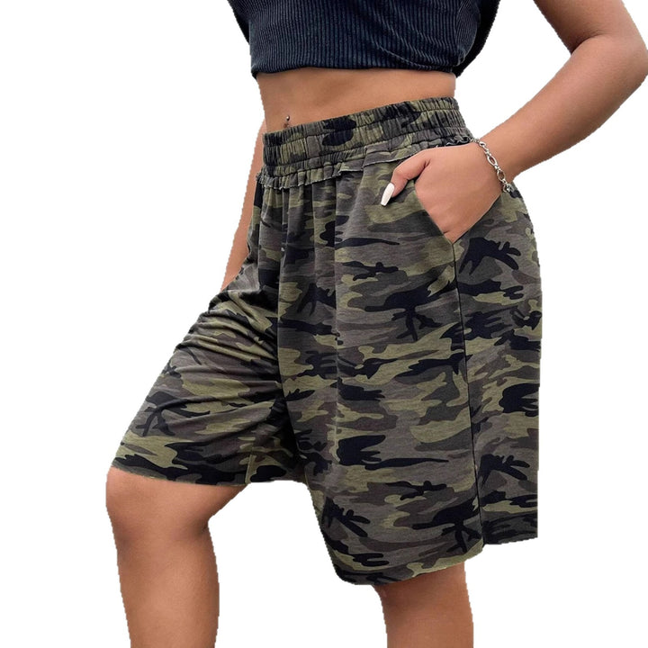 Damen Freizeithosen im modernen Camouflage-Design Echo Archiv