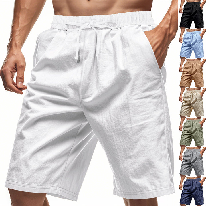 Herren bequeme Cargo-Shorts mit elastischem Bund und großzügigen Taschen Echoarchiv