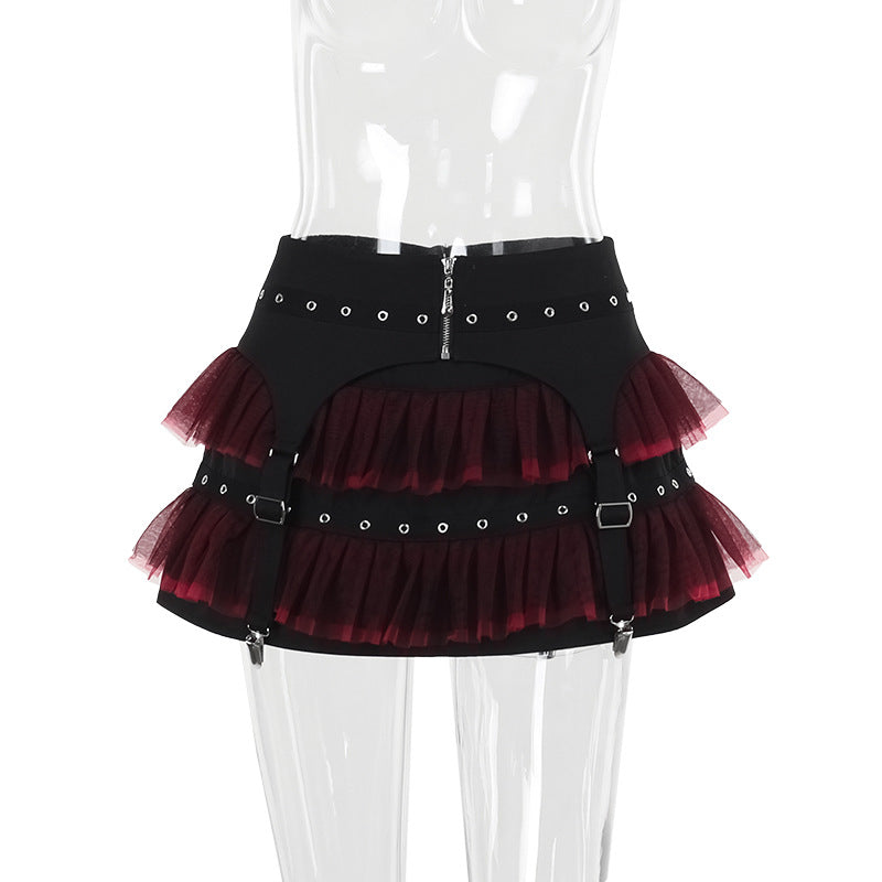 Damen figurbetonte Bluse mit Rüschendetails und Schnürung Echo Archiv