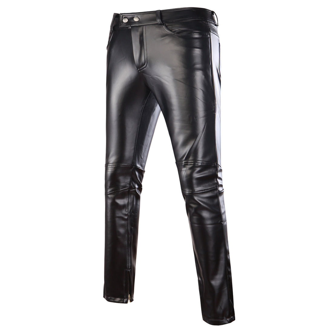 Herren Metallic Look Jeans – Vardeno