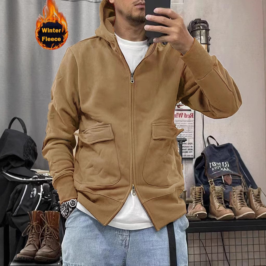 Herren Wind- und Wasserabweisende Fleecejacke Echoarchiv