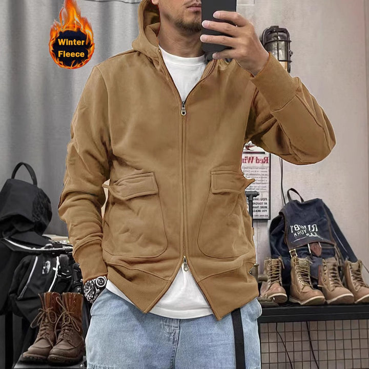 Herren Wind- und Wasserabweisende Fleecejacke Echoarchiv