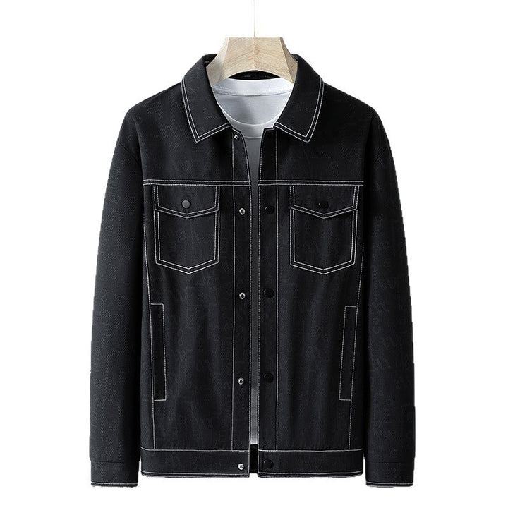 Herren Modische Denim Jacke Echo Archiv