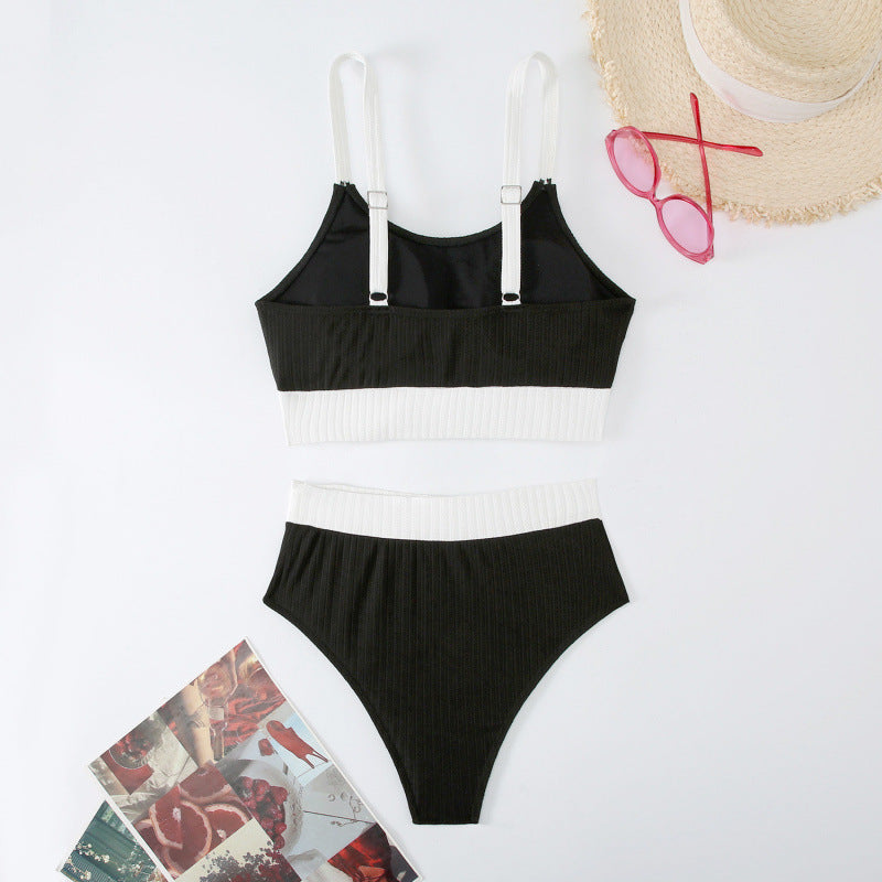 Damen Sport-Bikini-Set mit elegantem Design und verstellbaren Trägern Echo Archiv