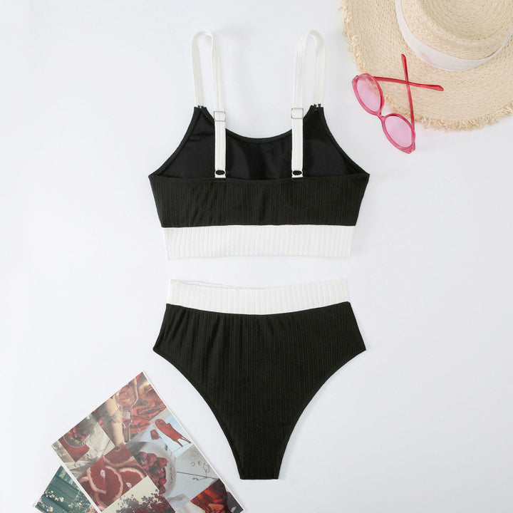 Damen Sport-Bikini-Set mit elegantem Design und verstellbaren Trägern Echo Archiv