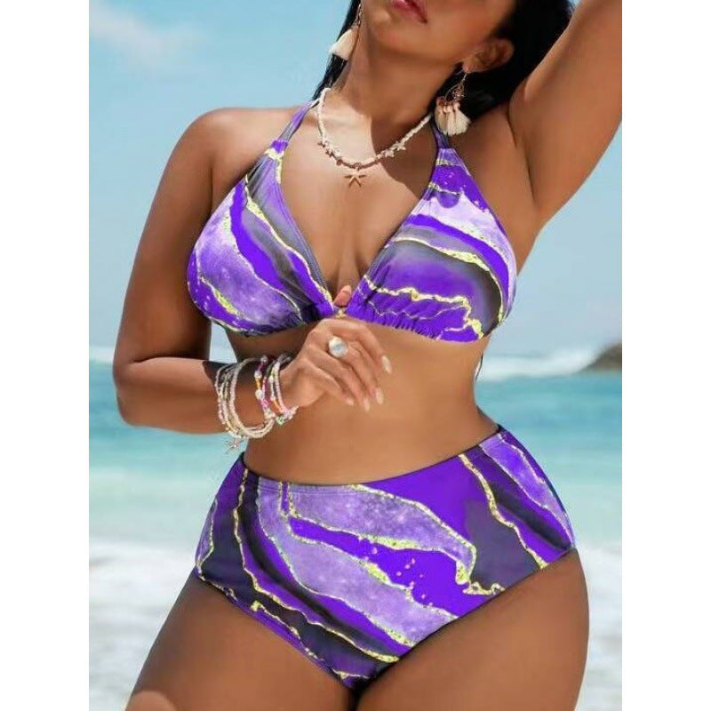 Damen Strandkleid mit transparenten Einsätzen und modischem Wickel-Design Echo Archiv