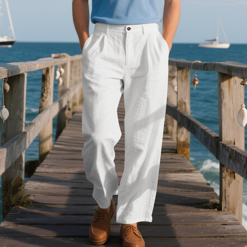 Herren elegante Freizeit-Hosen Echoarchiv