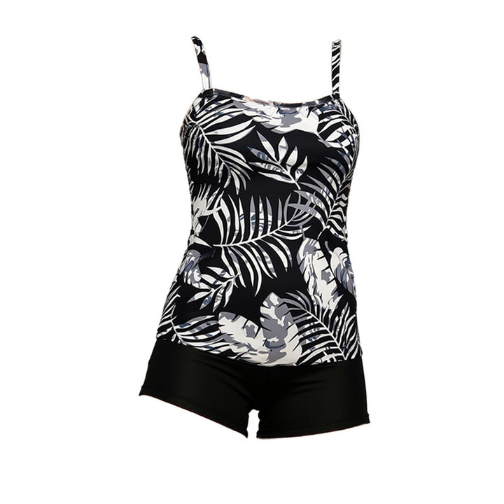 Damen Tankini mit verstellbaren Trägern und sportlichem Schnitt Echo Archiv