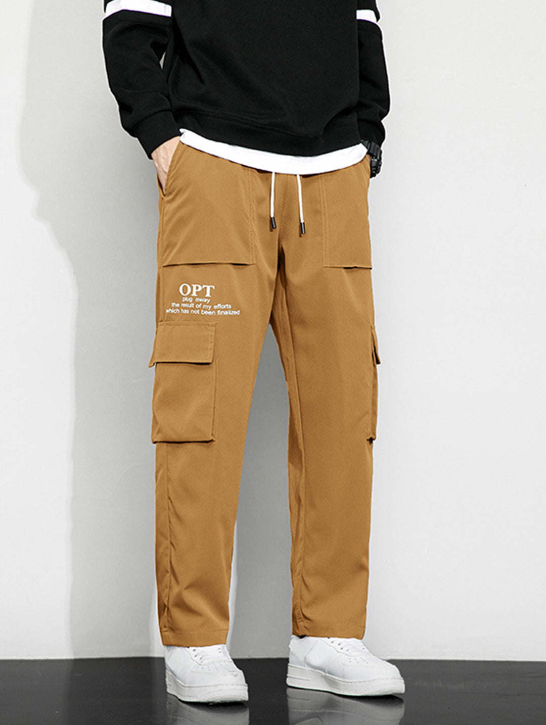 Herren Cargo-Hose mit praktischen Taschen und elastischem Bund Echo Archiv