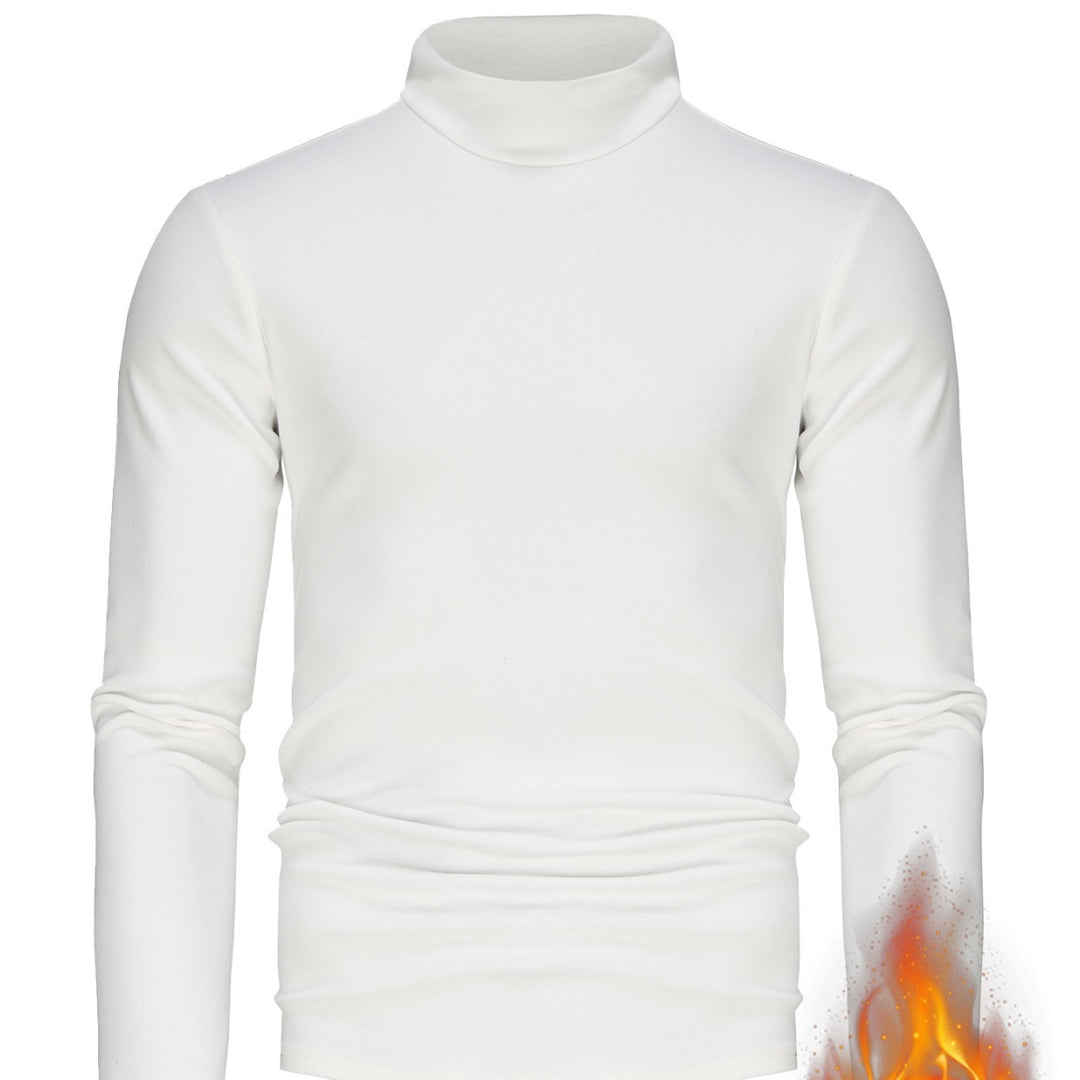 Herren Langärmliges Turtleneck Shirt mit atmungsaktivem Material Echoarchiv