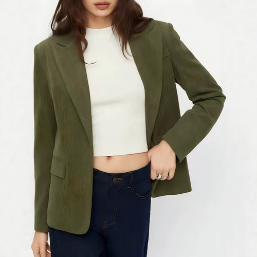 Damen Eleganter Cordblazer Echo Archiv