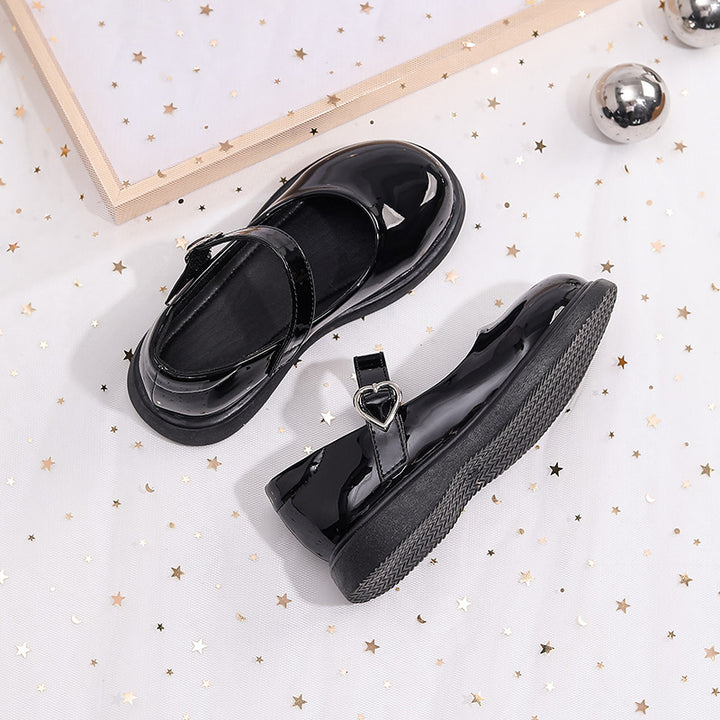 Damen Bequeme Ballerina-Schuhe mit Herz-Applikation Echo Archiv