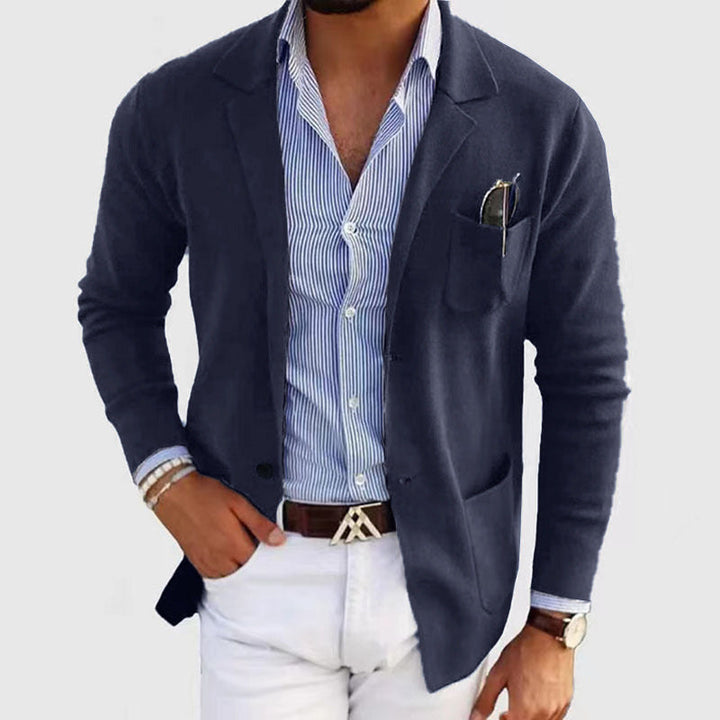 Herren elegante und bequeme Strickjacke Echoarchiv